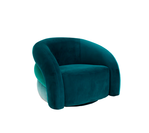 Chair Novelle Savona Sea Green Velvet