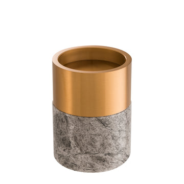 Candle Holder Sierra Set of 3 - Grey Marble