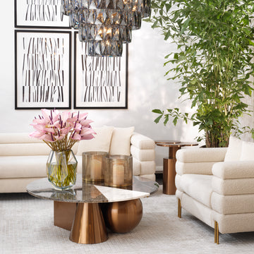 Sofa York - Bouclé Cream