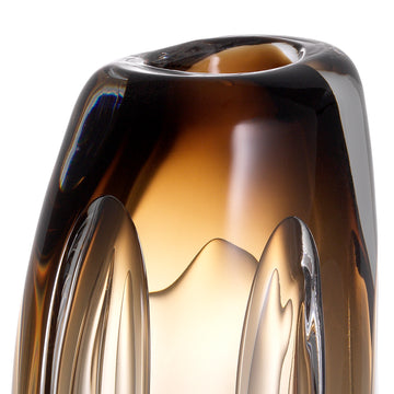 Vase Sianni L - Brown Glass