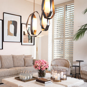 Chandelier Doble Santos