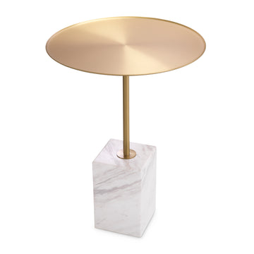 Side Table Cole - Marble White