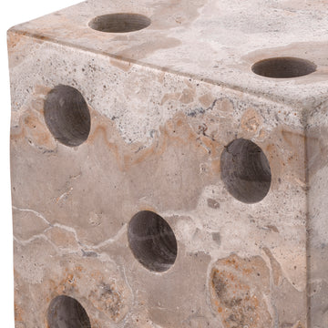 Desk Accessory Visa Set of 2 - Marble Brown