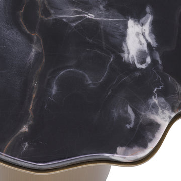 Side Table Shapiro - Marble black