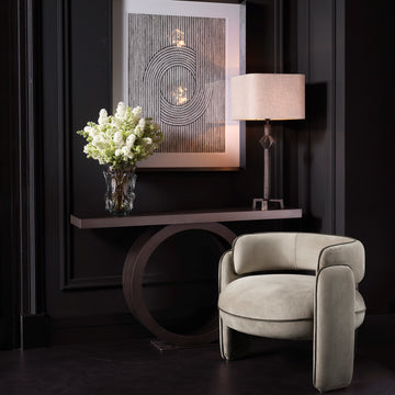 Chair Chaplin - Savona greige velvet