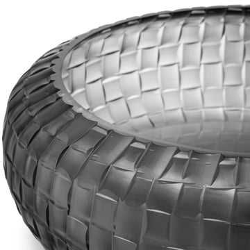 Bowl Varese - Grey Glass