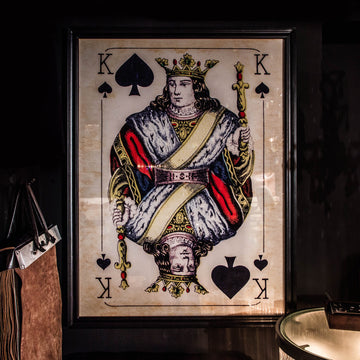 Cards Konig Spades Art