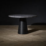 Bootlace Round Side Table – Midnight