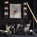 Scholar Chair Old Saddle Black
