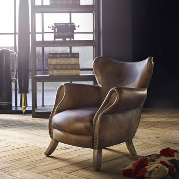 Scholar Chair - Vintage Cigar