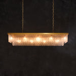 Bark Rectangle Medium Pendant