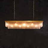 Bark Rectangle Medium Pendant