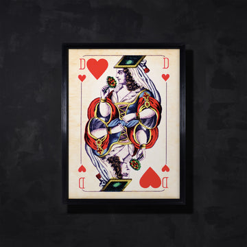 Cards Dame Of Hearts