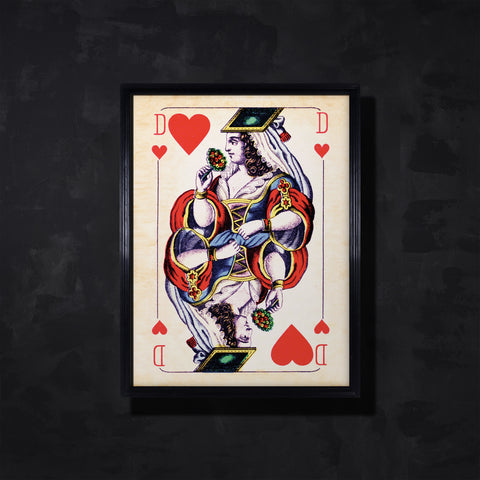 Cards Dame Of Hearts