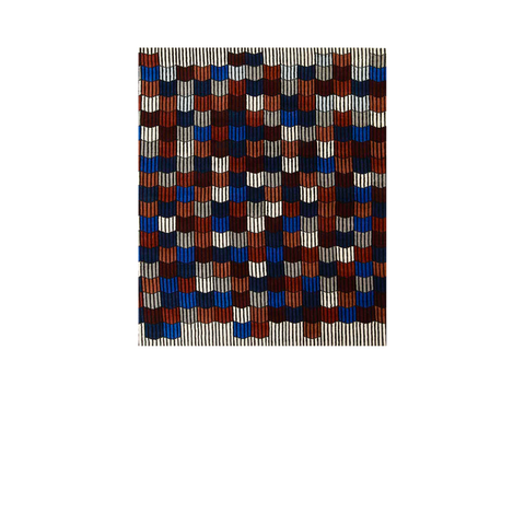 Alfombra Memoire D Une Trame Bleu