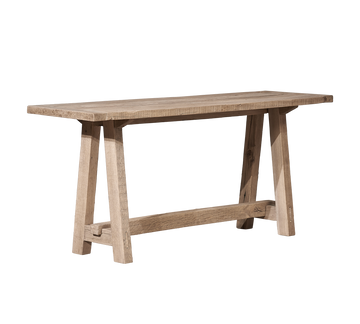 Bridge Oak Console Table