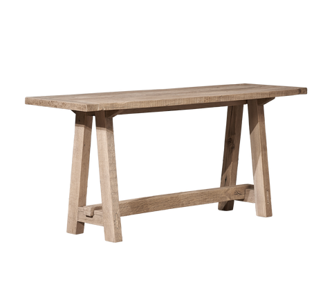 Bridge Oak Console Table