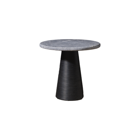 Bootlace Round Side Table – Cloud