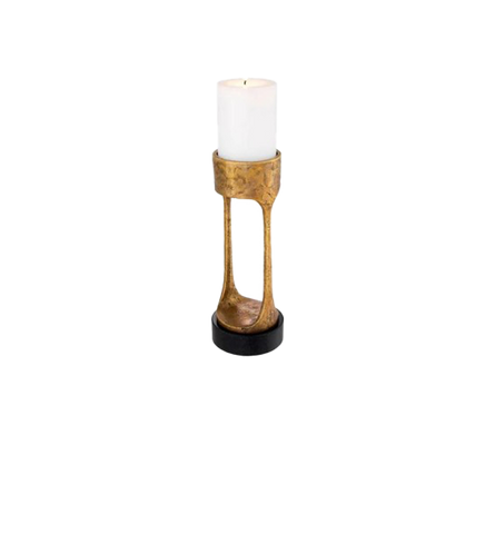Candle Holder Bologna Gold L