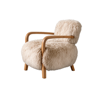 Cabana Chair- Yeti Beige & W.Oak