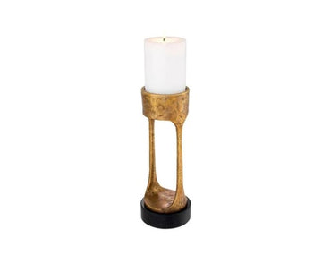 Candle Holder Bologna Gold L