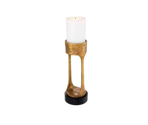 Candle Holder Bologna Gold L