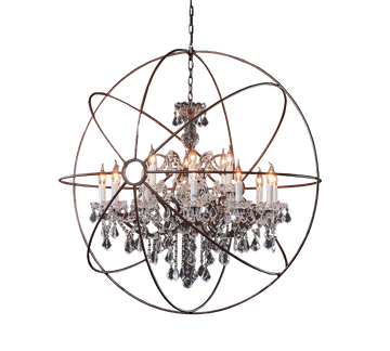 Gyro Crystal SM Chandelier