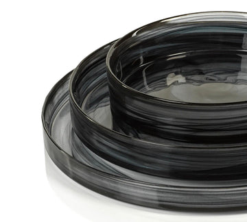 Moonbay Black Alabaster Large