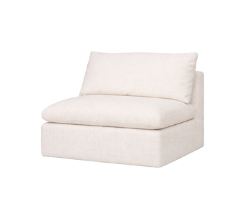 Strata Feather Petite 1 Seater - Performance Native Linen Natural