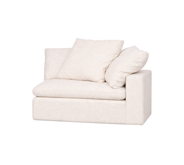 Strata Feather Petite Corner - Performance Native Linen Natural