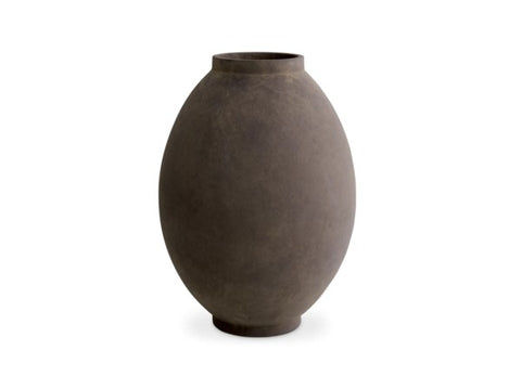 Vase Moon Jar L - Taupe