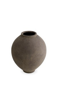 Vase Moon Jar M - Taupe