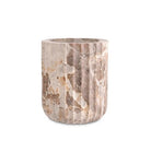 Vase Nava - Brown Marble