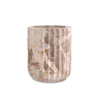 Vase Nava - Brown Marble