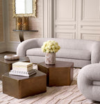 Vase Nava - Brown Marble