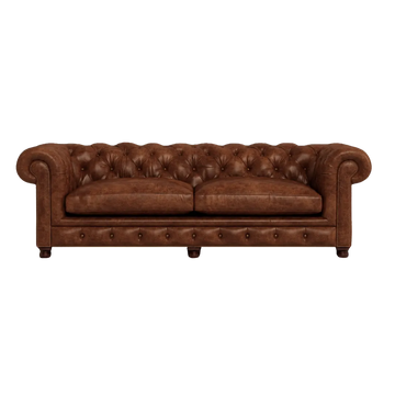 Westminster Feather Sofa 3S - Antique Cigar