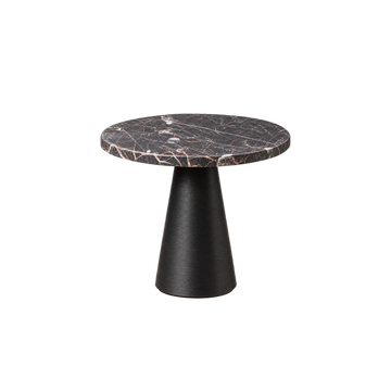 Bootlace Round Side Table – Midnight