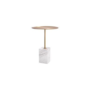 Side Table Cole - Marble White