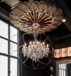 Gyro Crystal SM Chandelier