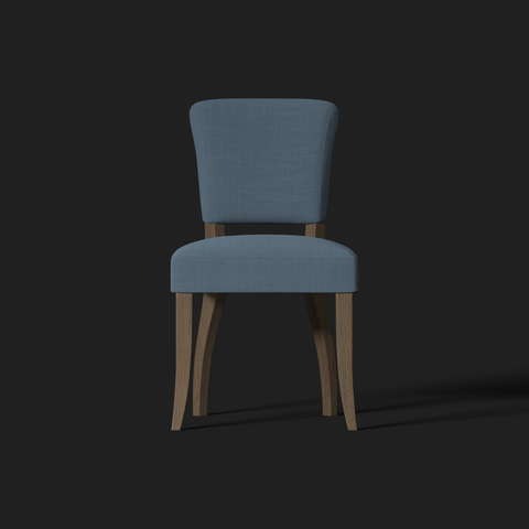 Mimi Chair Pennines Linen Ocean