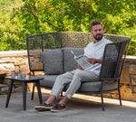Moon Alu Side Table Graphite