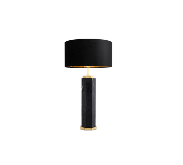 Table Lamp Newman - Balck Marble