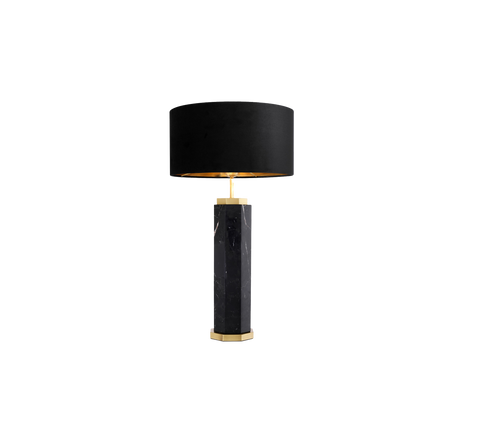 Table Lamp Newman - Balck Marble
