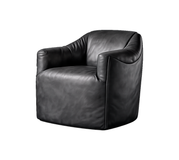 Rumple Chair - Buff Burnished Graphite