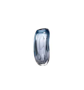 Vase Sianni M - Blue Glass