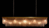 Bark Rectangle Pendant