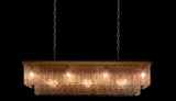 Bark Rectangle Pendant