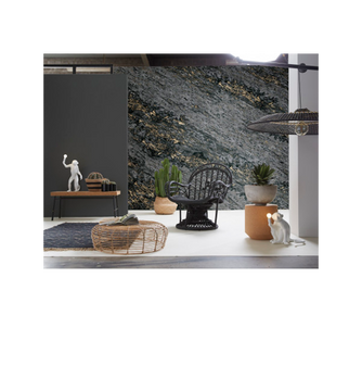 Black & Gold Sarrancolin Marble