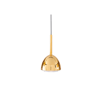 Brass Bell Ceiling Lamp Gold