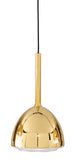 Brass Bell Ceiling Lamp Gold